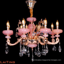 Decor home wrought iron candle chandelier decorative vintage chandelier 88646